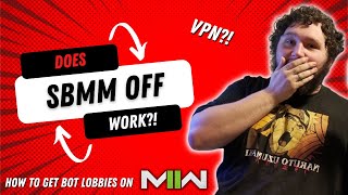How to get BOT lobbies in MW2/WZ2 using a VPN! (SBMMOFF)
