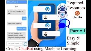 How to Create a Chat Bot Using Machine Learning || Part 1
