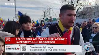 Cine sunt personajele controversate din spatele mitingului pro-Georgescu