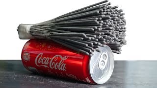 NTN - Thử Đốt Pháo Bông Vs Coca (EXPERIMENT: SPARKLERS vs COCA COLA)