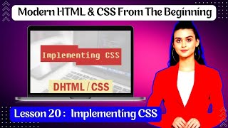 Lesson 20. Implementing CSS #html, #CSS, #Basic_html, #Basic_CSS , #Freelancing_Help_Zone