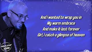Chris Brown  WE Warm Embrace(official Lyrics )