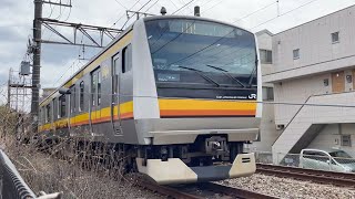 南武線E233系8000番台N08編成＋N29編成＋N35編成