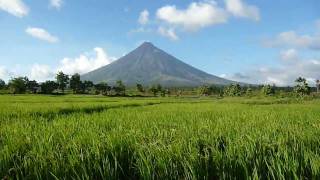 Majestic Mayon Volcano in Albay, Philippines