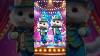 Ep 4 cute kitten dancing sky Blue #cat #kitten #dametucosita #princesscat #catlover #mycat