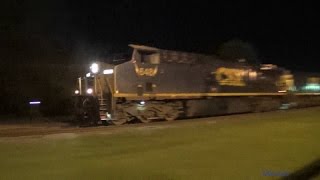 HD: CSX 648 leads CSX Q031-24 in Folkston, GA