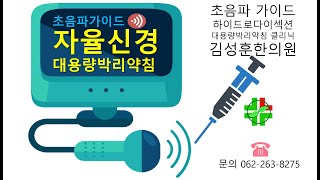 자율신경실조증의 하이드로다이섹션