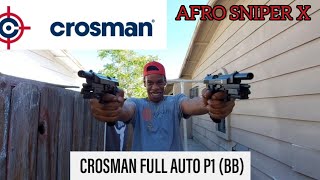 Crossman full auto P1 /And yes they are accurate