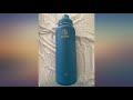 takeya actives insulated stainless steel water bottle with straw lid 32 oz arctic review