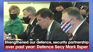 Strengthened our defence, security partnership over past year: Defence Secy Mark Esper