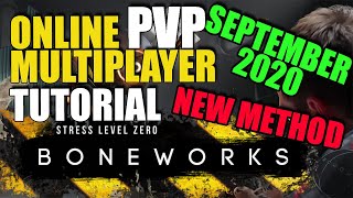 BONEWORKS PvP IS HERE! How to install multiplayer mod | Boneworks 1.5 TUTORIAL