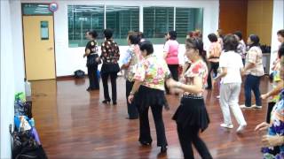 ชมรมรักษ์สุขภาพจังหวัดนนทบุรี   Line Dance จังหวะ Locomotion 2