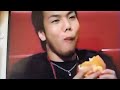 cm　マクドナルド　ダブルチーズバーガー　2001年