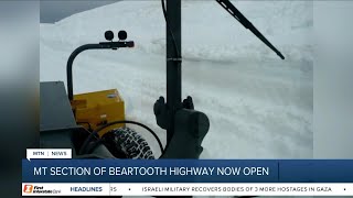 Beartooth Highway opens on Montana side