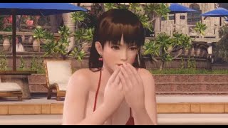 DOAXVV - Leifang vs Sayuri on butt battle