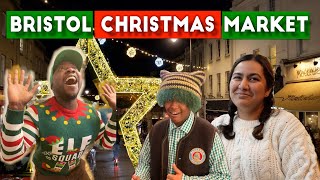 BRISTOL CHRISTMAS LIGHTS 2022 - Christmas Markets \u0026 City Tour, UK 🇬🇧 - 4K