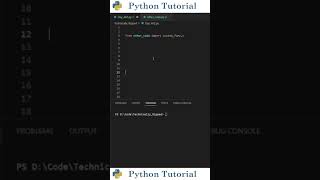 Importing Variables & Functions In Python | Python Tutorial
