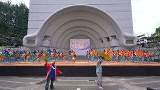 とらっくよさこい(ちふれ) 原宿表参道元氣祭スーパーよさこい2022 代々木公園ステージ 2022.8.27