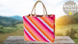 You Won’t Believe How Easy This Crochet Tote Bag Cover Is!