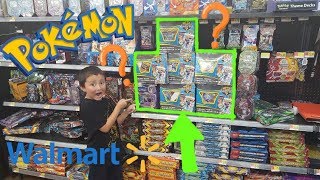 Hunting and Searching For Pokemon Cards At WALMART!! BEST MEGA MYSTERY POWER BOX EVER!! EPIC HAUL!!