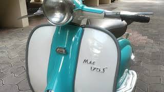 OLD API MAC 175CC | MADE IN INDIA | RARE VINTAGE SCOOTER | LAMBY SCOOTER | RESTORED | 1982 MODEL