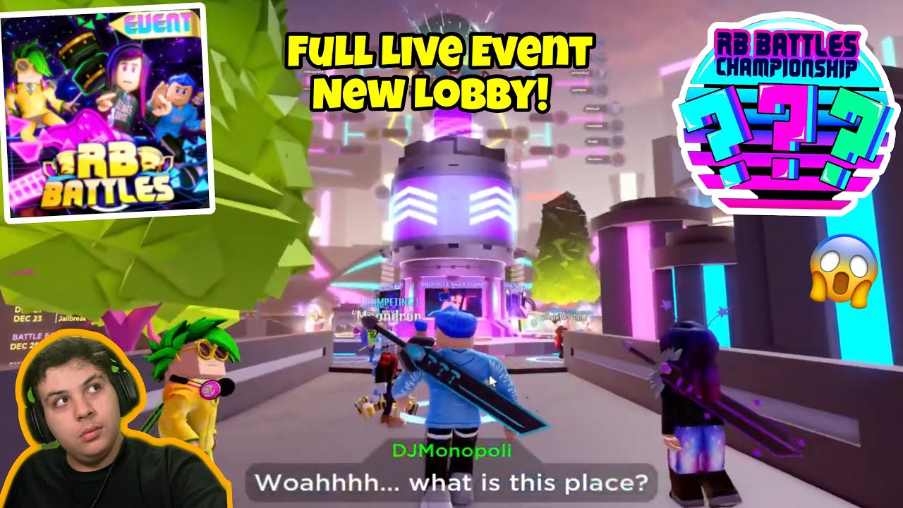 Roblox RB Battles Season 3 New Live Event Reaction A New Lobby And More ...