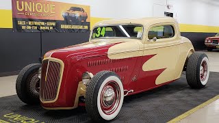 1934 Ford 3-Window Coupe Street Rod | For Sale $46,900