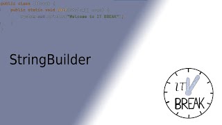 Java für Beginner #5 - StringBuilder | String | Mit Strings arbeiten java deutsch