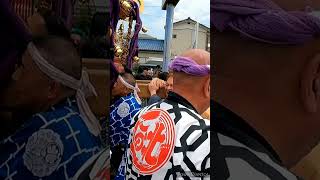 【八剱八幡神社例大祭】2024 稲荷町 木更津担ぎで大暴れ！ #祭り #japanesefestival #八剱八幡神社 　