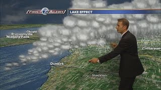 How does lake effect snow form?