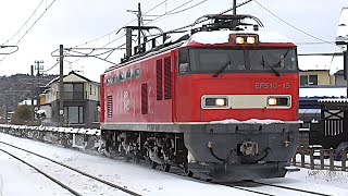 【雪×貨物】EF510-15号機牽引  4094列車  2025/2/9撮影