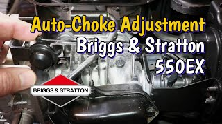 Briggs & Stratton 550EX Auto-choke Adjustment, How Auto-choke Works