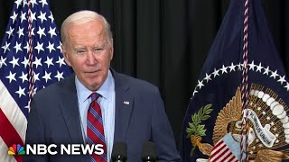 Watch Biden's full remarks as hostages released by Hamas