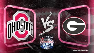 College Football Live: Ohio State Buckeyes vs Georgia Bulldogs 2022 CFP Semifinal Peach Bowl