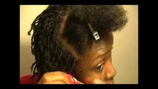 How To Mini Twist On Short Natural 4b 4c Hair Mielle Organics