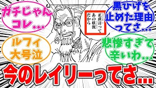 【最新1131話】今のレイリーが実はヤバすぎることに気が付いた読者の反応集【ワンピース】