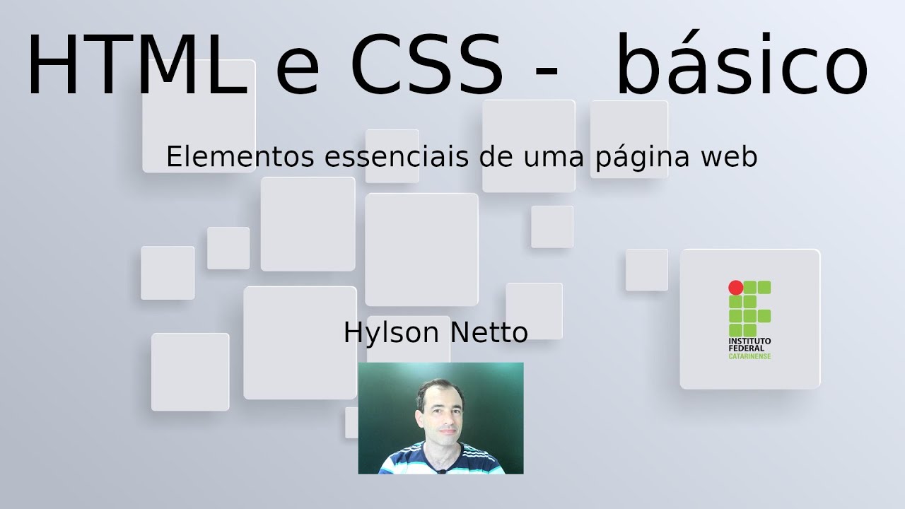 HTML E CSS - O Básico! - YouTube