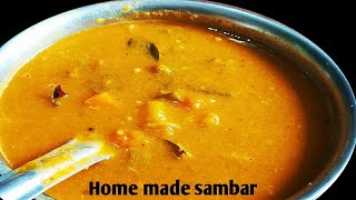 होटल जैसा साम्बर् रेसिपी/Home made Sambar/ହୋଟେଲ ପରିକା ସାମ୍ବର୍ ରେସିପି।