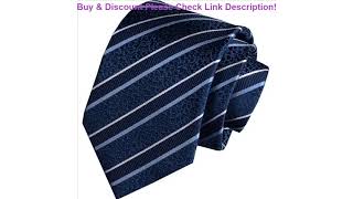 Slide 8CM 100% Natural Silk Mens Ties Formal Classic Neck Ties Stripes Solid Woven Neckties For Wed