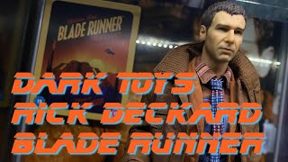 Dark Toys Rick Deckard Blade Runner 1/6 Scale Display Showcase