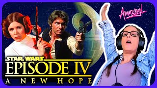 *STAR WARS: EP IV A NEW HOPE* FIRST TIME WATCHING MOVIE REACTION