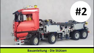 #2 Bauanleitung Lego-Technic Scania - LKW - Kran