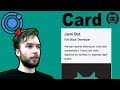 Ionic 4 Card Tutorial