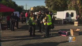 LAFD Stages Hollywood Hills Evacuation Drills