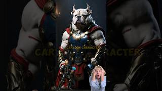 Avengers superheroes become bull 💥 all characters dogs #ai #avengers #marvel
