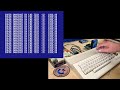 4 byte commodore 64 demo and follow up on 10 print orthogonal 32 bytes