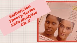 Esthetician Theory Skin Analysis Ch 5