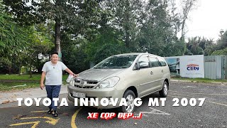 Toyota Innova G 2007 cọp đẹp mới về hơp lý cho anh em che nắng che mưa |0931 22 66 69