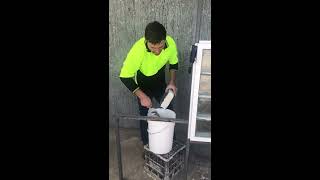 GLASS BLOCK INSTALLATION MORTAR