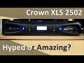 Crown XLS 2502 amp review, enough watts to power a starship!